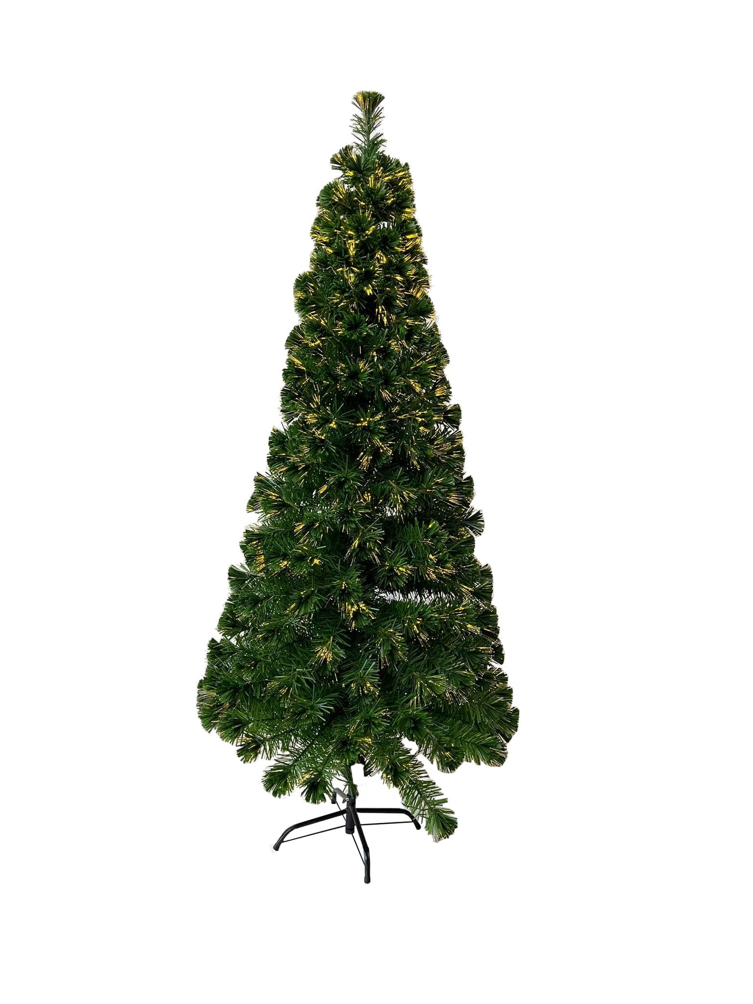 GIOCOPLAST NATALE SP - GCP31522136 ALBERO FIBRE OTTICHE BIANCO CALDO 180 CM