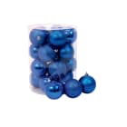 GIOCOPLAST NATALE SP - GCP43010678 CILINDRO 20 SFERE DIAM 80,BLU, MET.MAT.