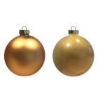 GIOCOPLAST NATALE SP - GCP48120587 SFERA VETRO ROYAL 80MM CHAMPAGNE