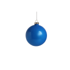 GIOCOPLAST NATALE SP - GCP48121173 SFERA VETRO PERLATA ROYAL 100MM BLUE