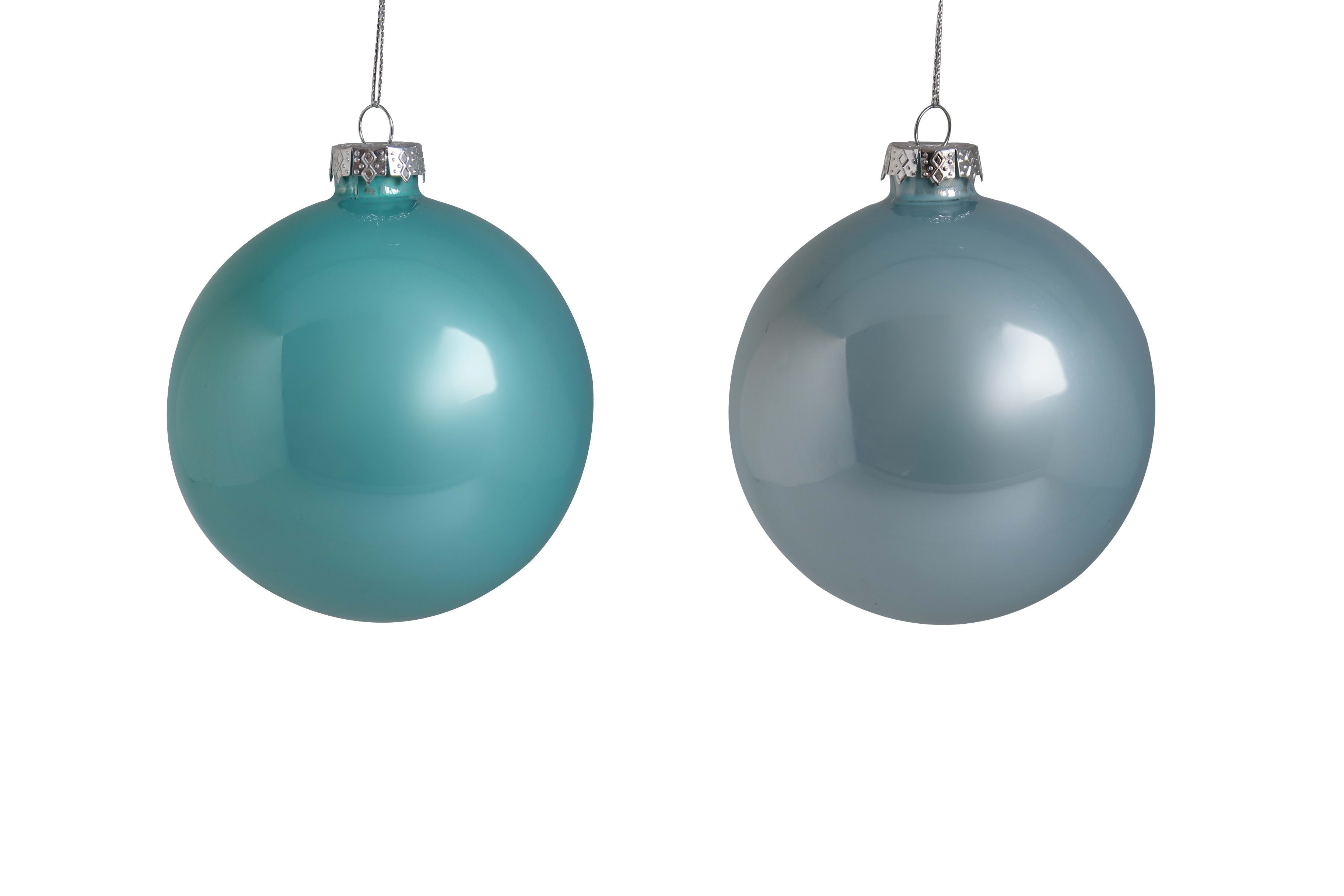 GIOCOPLAST NATALE SP - GCP48121174 SFERA VETRO PERLATA ROYAL 100MM HORIZON