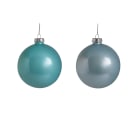 GIOCOPLAST NATALE SP - GCP48121174 SFERA VETRO PERLATA ROYAL 100MM HORIZON