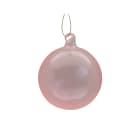 GIOCOPLAST NATALE SP - GCP48121194 SFERA VETRO ROYAL CLEAR 100MM PINK