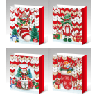 GIOCOPLAST NATALE SP - GCP51520122 SHOPPER CDECORO IN RILIEVO CM 23 X 18 AS