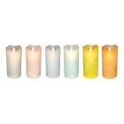 GIOCOPLAST NATALE SP - GCP62020090 WISH CANDLE LED H.15 X D.7,5CM COL ASS