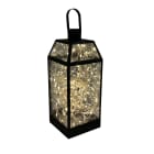 GIOCOPLAST NATALE SP - GCP62522156 LANT. NERA MILANO 30CM 120 GOCCE LED B.C