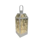 GIOCOPLAST NATALE SP - GCP62522158 LANT. BIANCA MILANO 30CM 120 GOCCE LED B