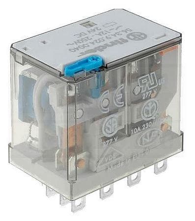 FINDER SPA - FIN563492200010 RELE DI POTENZA 4 CONTATTI 12A