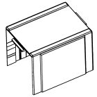 CANALPLAST - CANGT32TBEU GIUNTO "T" 120X80 B 9010