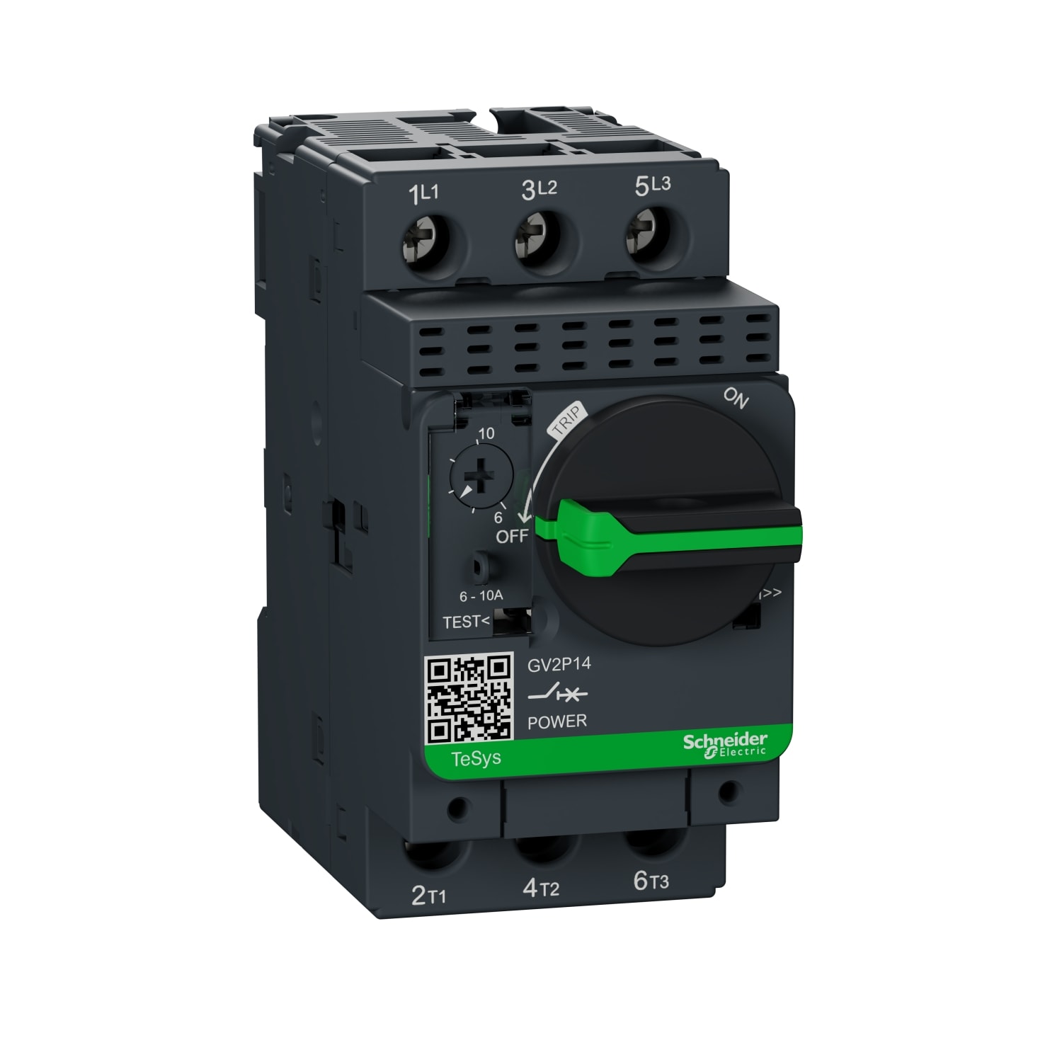 SCHNEIDER ELECTRIC - SNRGV2P14 INTMAGTERGV2 MANROT 6-10A VITE