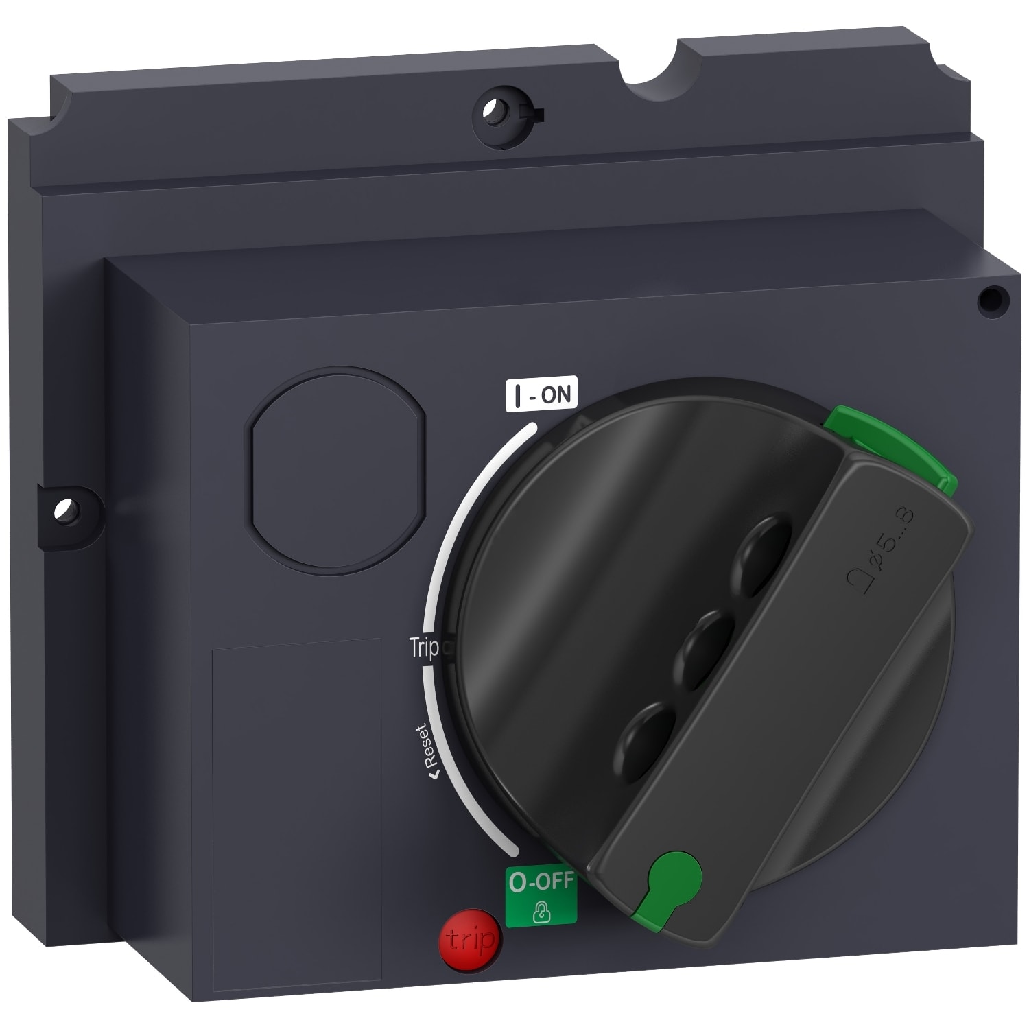 SCHNEIDER ELECTRIC - SNRGV5AP03 Manovra rotativa diretta nera GV5