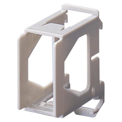 GEWISS - GEWGW26409 SUPPORTO 1P.SYSTEM MONT.GUIDA EN50022