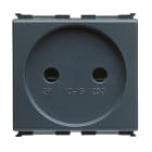 GEWISS - GEWGW30215 PRESA STANDARD FRANCESE 250V ac - 2P 16A - 2 MODULI - PLAYBUS