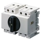 GEWISS - GEWGW70203 INTERRUTTORE SEZIONATORE ROTATIVO - FISSAGGIO GUIDA DIN - MANOPOLA NERA - 4P 4M EN50022 16A