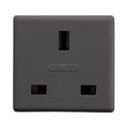GEWISS - GEWGW21208 PRESA 2P+T 13A BRITISH STD CON SCH.SY/BK