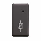 GEWISS - GEWGW21423 LIMITATORE DI SOVRATENSIONI CON SEGNALAZIONE INTERVENTO - 250V ac - 75J - 1 MODULO - SYSTEM BLACK