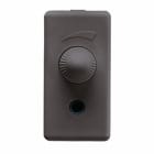 GEWISS - GEWGW21803 REGOLATORE ELETTRONICO - PER CARICHI RESISTIVI/INDUTTIVI - ROTATIVO - 1 MODULO - SYSTEM BLACK