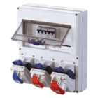 GEWISS - GEWGW66395 COMBIBLOC ASD 3PR: 2P+T,2P+T,3P+T IP55