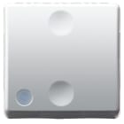 GEWISS - GEWGW20580 INVERTITORE UNIPOLARE 250V ac - 16AX ILLUMINABILE - 2 MODULI- SYSTEM WHITE