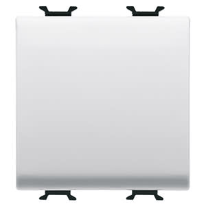 GEWISS - GEWGW10171 PULSANTE UNIPOLARE 250V ac - NA 16A - NEUTRO - 2 MODULI - BIANCO LUCIDO - CHORUSMART