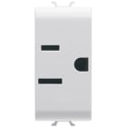GEWISS - GEWGW10286 PRESA STANDARD USA 250/125V ac - 2P+T 15A - 1 MODULO - BIANCO LUCIDO - CHORUSMART