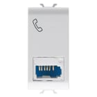 GEWISS - GEWGW10406 CONN.TELEFONICO ST.INGLESE BIANCO