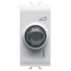 GEWISS - GEWGW10567 REGOLATORE ELETTRONICO ROTATIVO - DEVIATORE - 230V ac 50/60Hz - RESISTIVO 100-500W / INDUTTIVO 100-500VA - 1 MODULO - BIANCO LUCIDO - CHORUSMART