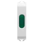GEWISS - GEWGW10642 SPIA DI SEGNALAZIONE VERDE 1/2M BIANCO