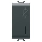 GEWISS - GEWGW12492 LIMITATORE DI SOVRATENSIONE - 275V ac 50/60Hz - 1 MODULO - NERO SATINATO - CHORUSMART