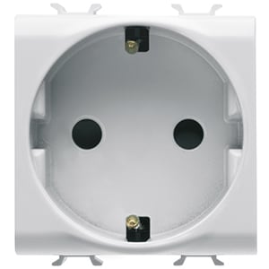GEWISS - GEWGW10341 PRESA 2M 2P+T 16A+MORSETTO ST.SPA.BIANCO