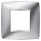 GEWISS - GEWGW16122MC PLACCA ONE INT.2P CROMO