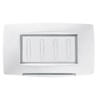 GEWISS - GEWGW16704TB PLACCA STAGNA 4M IP55 BIANCO