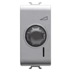 GEWISS - GEWGW14564 REGOLATORE ELETTRONICO ROTATIVO - 230V ac 50/60Hz - RESISTIVO 100-900W / INDUTTIVO 40-300VA - 1 MODULO - TITANIO - CHORUSMART