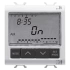 GEWISS - GEWGW10581 PROGRAMMATORE ELETTRONICO GIORNALIERO / SETTIMANALE 1 CANALE - 230V ac 50/60Hz - 2 MODULI - BIANCO LUCIDO - CHORUSMART