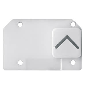 GEWISS - GEWGW10515 SIMBOLO PER APPARECCHI DI COMANDO ILLUMINABILI - FRECCIA SU - CHORUSMART