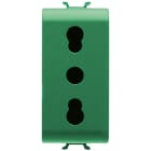GEWISS - GEWGW10223 PR.1M 2P+T 16A BIV.P17-11 ST.ITA.VERDE