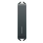 GEWISS - GEWGW12162 PULSANTE 1/2M 1P NA 10A ILL.LOC.NERO
