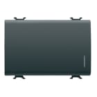 GEWISS - GEWGW12112 INVERTITORE UNIPOLARE 250V ac - 16AX ILLUMINABILE - CON DIFFUSORE - 3 MODULI - NERO SATINATO - CHORUSMART