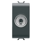 GEWISS - GEWGW12054 DEVIATORE 1M 1P 10AX+CHIAVE NERO