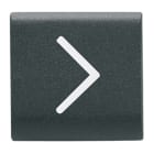 GEWISS - GEWGW12546 TASTO INTERCAMB. FRECCIA ORIZ. NERO