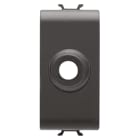 GEWISS - GEWGW12196 COPRIFORO 1M USCITA CAVO NERO