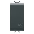 GEWISS - GEWGW12724 RELE' MONOSTABILE 230V ac 50/60Hz - 1P 1NA/NC 10A(AC1)/4A(AC15)250Vac - 1 MODULO - NERO SATINATO - CHORUSMART