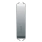 GEWISS - GEWGW14022 INTERRUTTORE UNIPOLARE 250V ac - 10AX ILLUMINABILE - CON DIFFUSORE - 1/2 MODULO - TITANIO - CHORUSMART