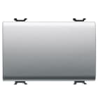 GEWISS - GEWGW14041 INTERRUTTORE UNIPOLARE 250V ac - 16AX - NEUTRO - 3 MODULI - TITANIO - CHORUSMART