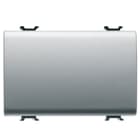 GEWISS - GEWGW14181 PULSANTE UNIPOLARE 250V ac - NA 16A - NEUTRO - 3 MODULI - TITANIO - CHORUSMART