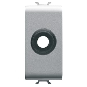 GEWISS - GEWGW14196 USCITA CAVO - 1 MODULO - TITANIO - CHORUSMART