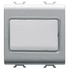 GEWISS - GEWGW14651 SEGNAPASSO - 12V ac/dc / 230V ac 50/60 Hz - OPALE - 2 MODULI - TITANIO - CHORUSMART