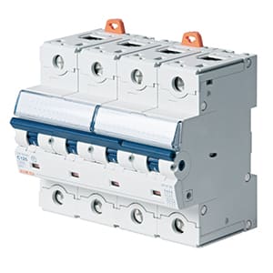 GEWISS - GEWGW93347 INTERRUTTORE MAGNETOTERMICO AD ALTE PRESTAZIONI - MTHP 160 - 4P CURVA C 80A - 6 MODULI