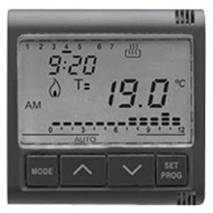 GEWISS - GEWGW30706 CRONOTERMOSTATO GIORNALIERO/SETTIMANALE - 230V ac - 50/60HZ - 2 MODULI - PLAYBUS