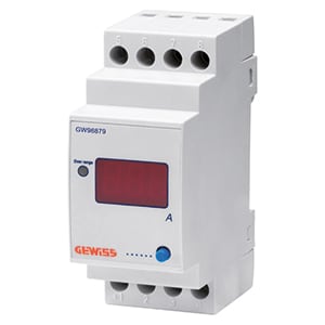 GEWISS - GEWGW96879 AMPEROMETRO DIGIT. ALIM. T.A. 999A 2M